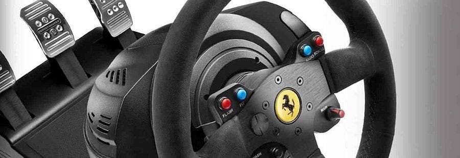 Thrustmaster T300 Ferrari Alcantara Edition review » Racestuur.com