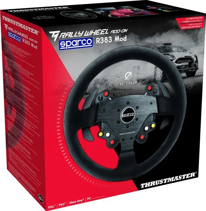 racestuur thrustmaster tm rally wheel sparco r383 mod kopen